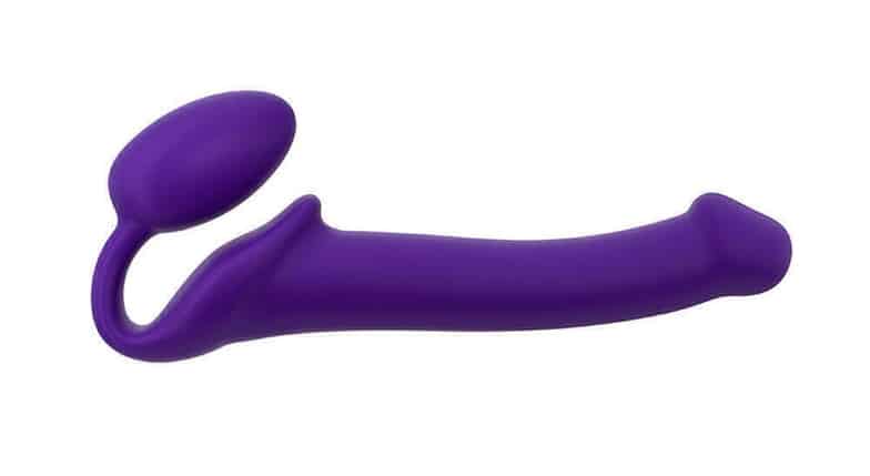 Strap-on-me Semi Realistic M Tím 25cm Linh Hoạt 