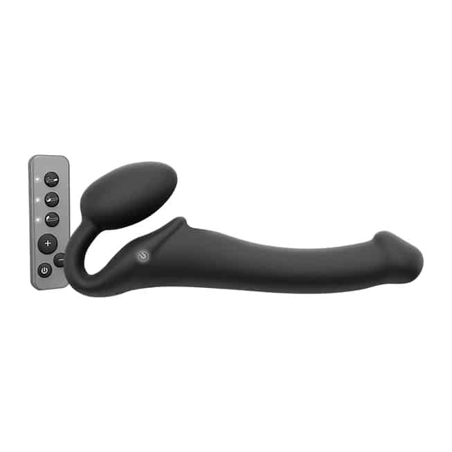 Strap-on-me 3 Motor M Rung Pu PĐK Đen Mạnh 
