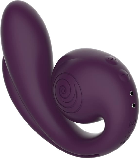 SVibe Gizi Pro Tím Sóng Ba Đầu Ốc Sên Rung Đỉnh Cao Thăng Hoa