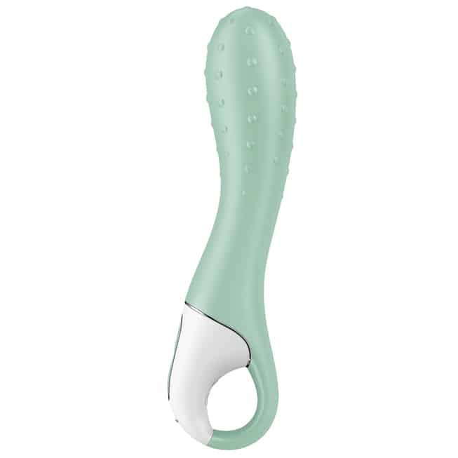 Satisfyer Air Pump G-Spot 20cm Xanh Nở Rung