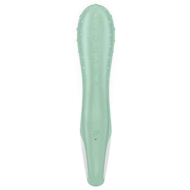Satisfyer Air Pump G-Spot 20cm Xanh Nở Rung
