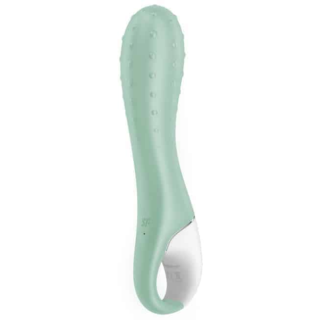 Satisfyer Air Pump G-Spot 20cm Xanh Nở Rung