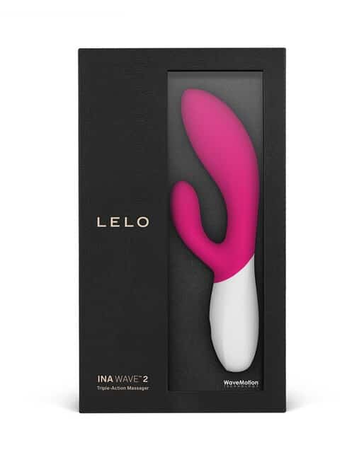 Lelo Ina Wave 2 thỏ hồng wave fingering silicon 20cm khám phá