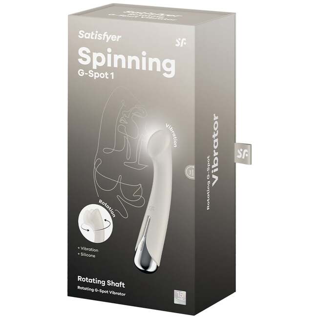 Satisfyer Spinning G-Spot Trắng, Xoay G Siêu Sướng