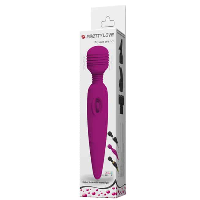 Vibromassage Pretty Love Power Wand Fuksia Siêu Mạnh Đỉnh Cao