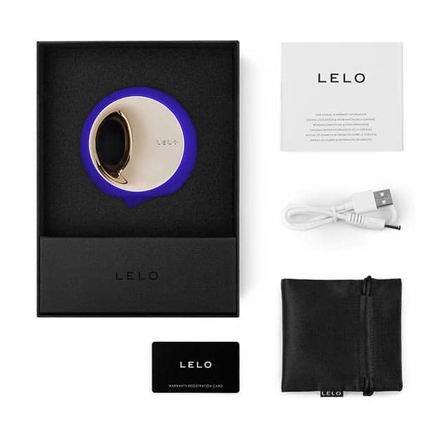 Lelo Ora 3 Xanh Dương Liếm Lưỡi Rung Mô Phỏng