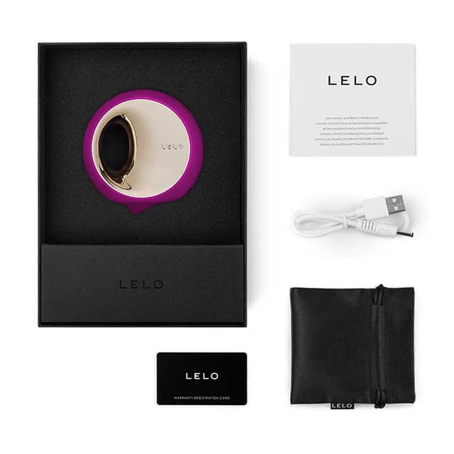 Lelo Ora 3 Ball Vibrator Tím Mô Phỏng Lưỡi Chuẩn