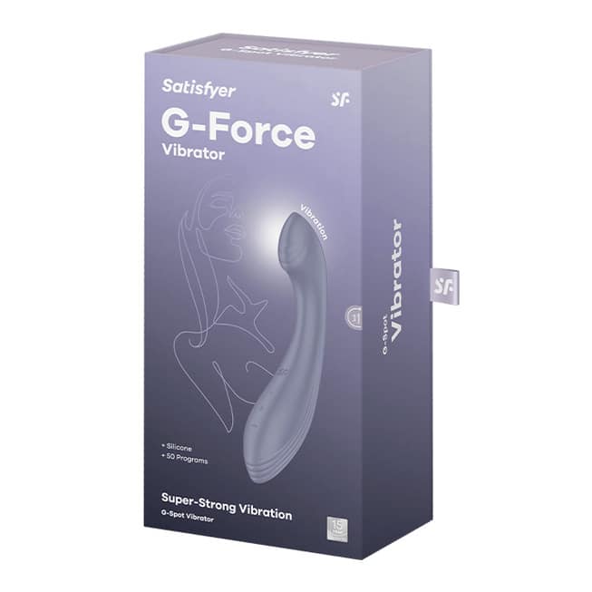 Satisfyer G-Force G-Spot Tím Siêu Mạnh 19cm Chuyên Nghiệp
