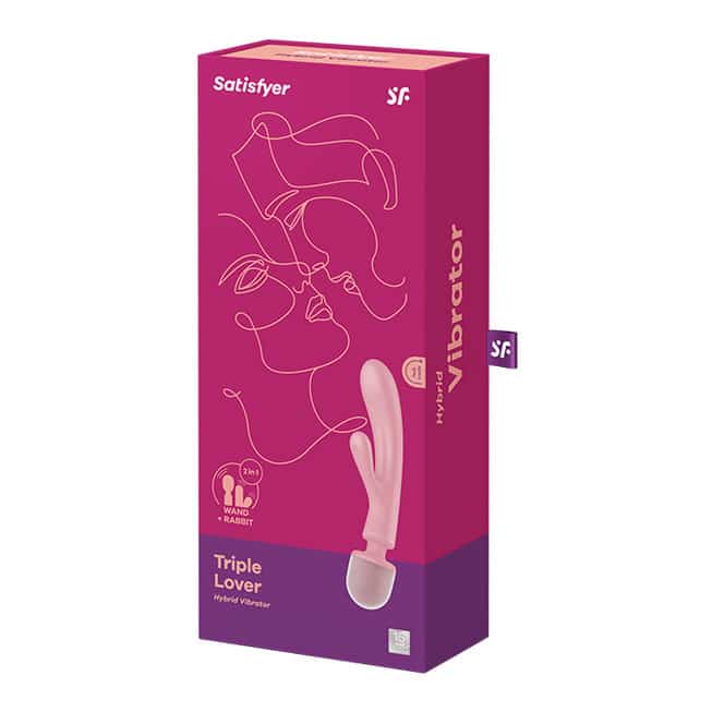 Satisfyer Triple Lover Rabbit 3in1 Siêu Sướng