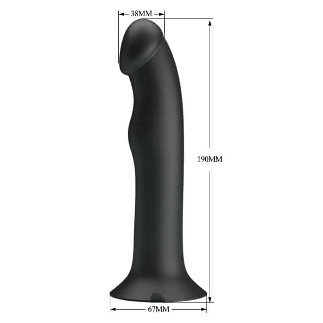 Vibrator Pretty Love Murray đen hút rung cực phê