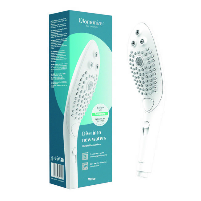 Nasадка Womanizer Wave 2in1 kích thích cực khoái tắm trắng