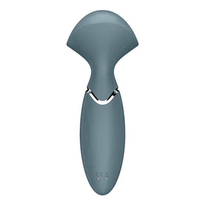 Satisfyer Mini Wand-er Xám Silicon Nhỏ Gọn Mạnh Khoái Lạc