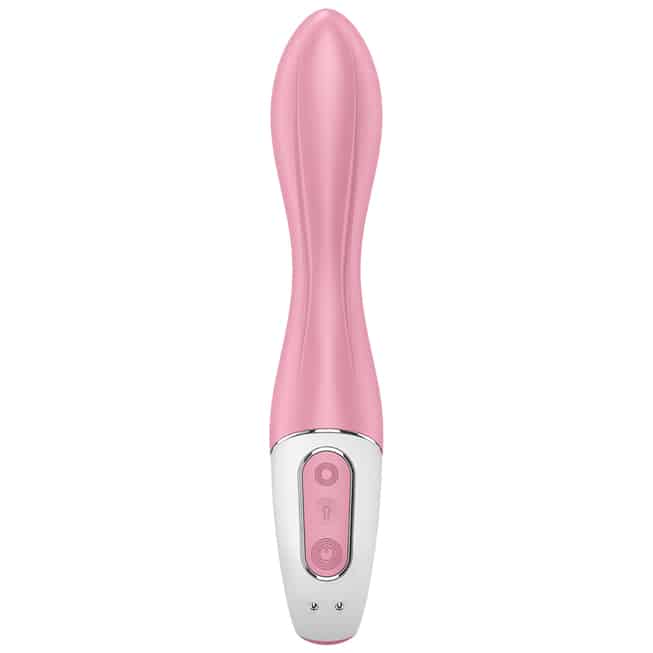 Satisfyer Air Pump 2 Vibrator Hồng Nở 21cm Mạnh
