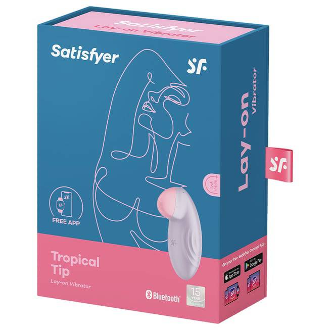 Satisfyer Tropical Tip Rung Mini Tím Kích Thích Cực Đỉnh