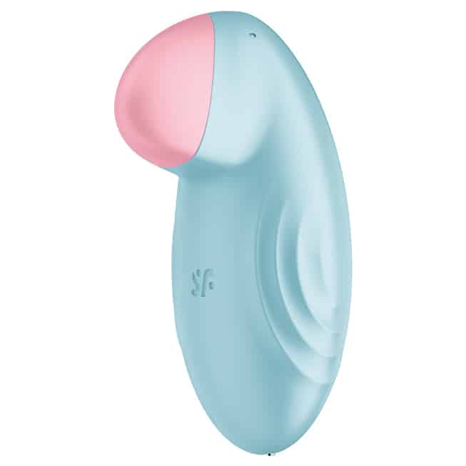 Satisfyer Tropical Tip mini rung xanh dương 8.5cm app điều khiển