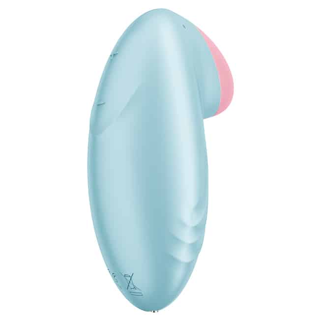 Satisfyer Tropical Tip mini rung xanh dương 8.5cm app điều khiển