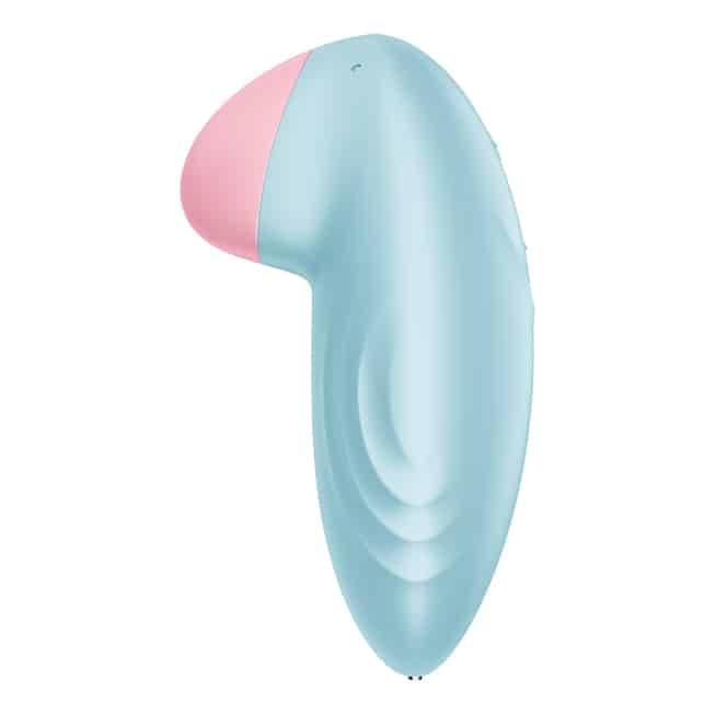 Satisfyer Tropical Tip mini rung xanh dương 8.5cm app điều khiển