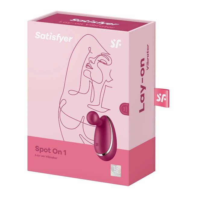 Satisfyer Spot On Clit Vibe Berry Mạnh Mẽ Orgasm Nữ