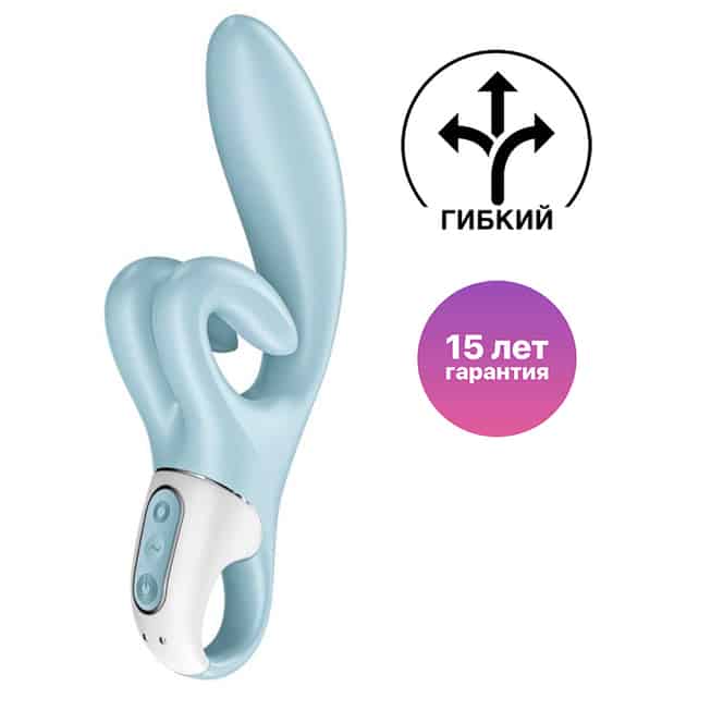 Rabbit Touch Me Xanh Satisfyer 2 Cánh Thỏa Mãn