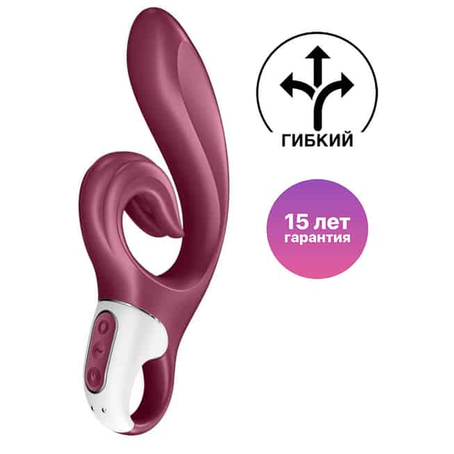 Satisfyer Love Me rabbit rung đỏ sang trọng kép