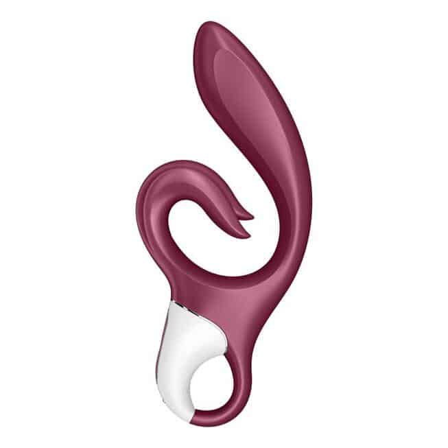 Satisfyer Love Me rabbit rung đỏ sang trọng kép