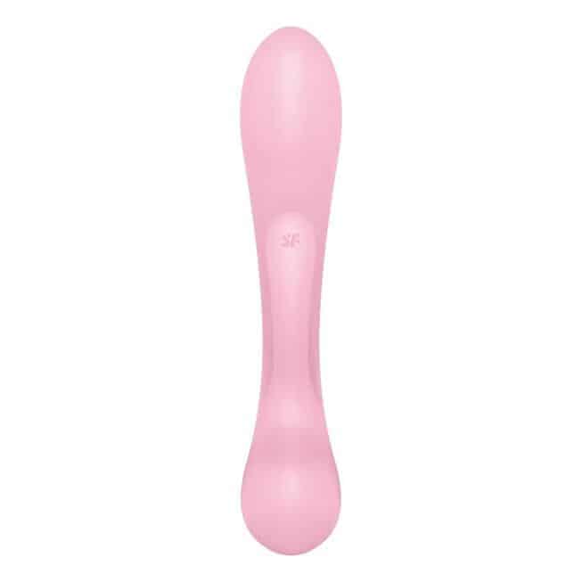 Satisfyer Triple Oh Thỏ 2in1 Hồng Rung Đỉnh