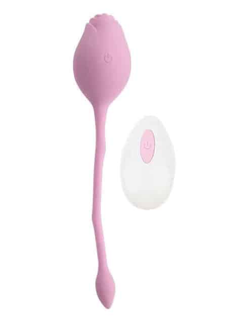 Vibro trứng CNT Rosie Hồng Remote Siêu Mạnh Clit Magic