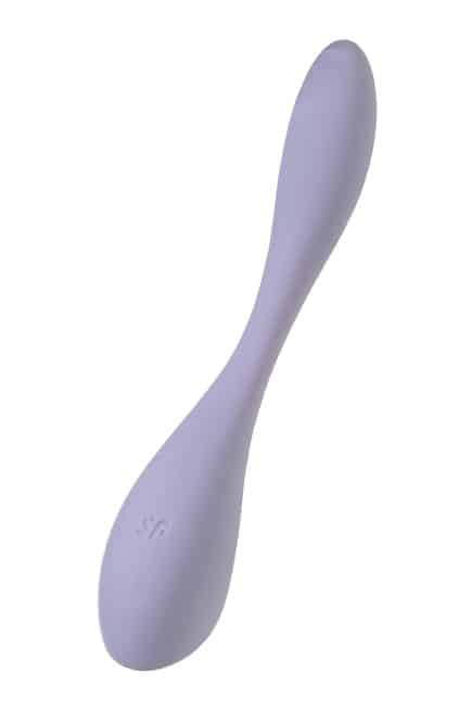Satisfyer G-Spot Flex 5+ tím, uốn cong kép sướng ngập