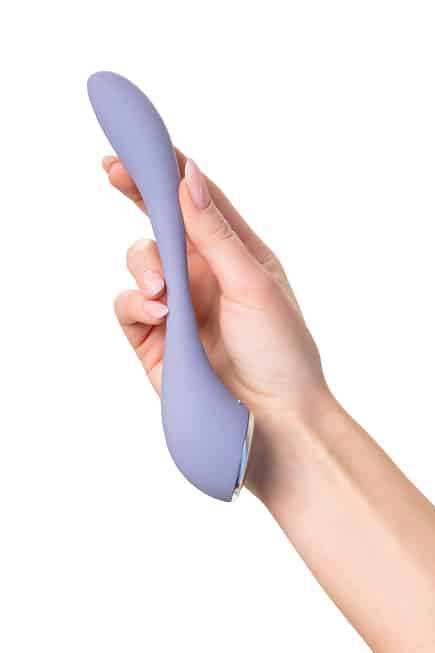 Satisfyer G-Spot Flex 5+ tím, uốn cong kép sướng ngập