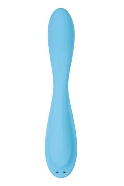 Satisfyer G-Spot Flex 4+ Xanh Dương Uốn Cong App