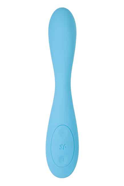 Satisfyer G-Spot Flex 4+ Xanh Dương Uốn Cong App