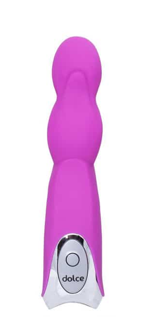 Toyfa Dolce Leo Hồng Silicone Rung 16.5cm Đam Mê