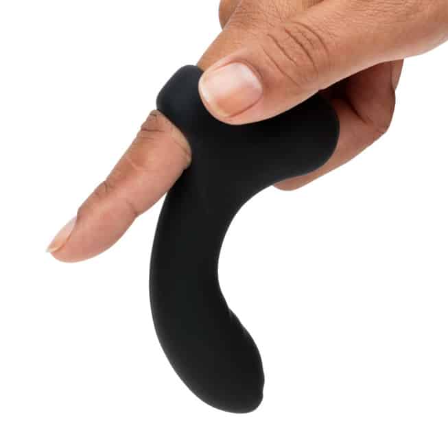 Fifty Shades Finger Vibe G-Spot Đen Rung Mạnh