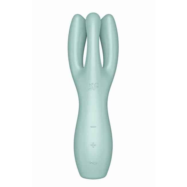 Satisfyer Threesome 3 Xanh Lục Kích Thích Đa Điểm