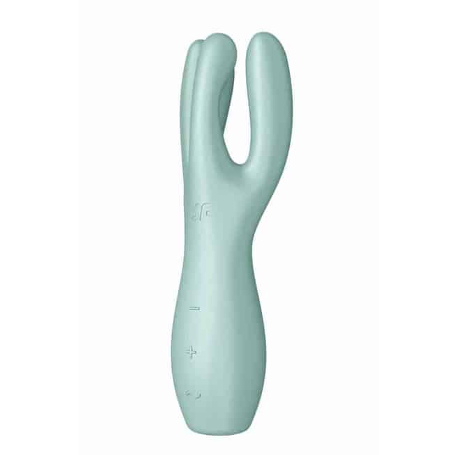 Satisfyer Threesome 3 Xanh Lục Kích Thích Đa Điểm