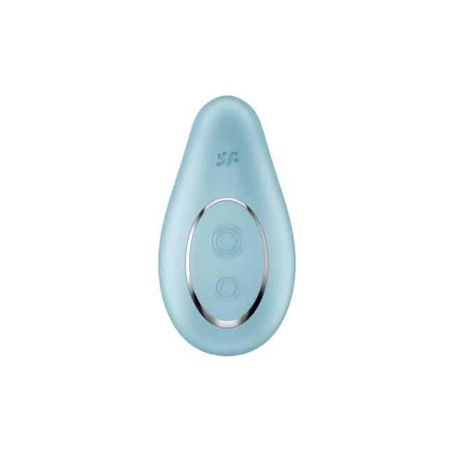 Satisfyer Dipping Delight Mini Rung Xanh Ngoài Da Kích Thích Hoàn Hảo