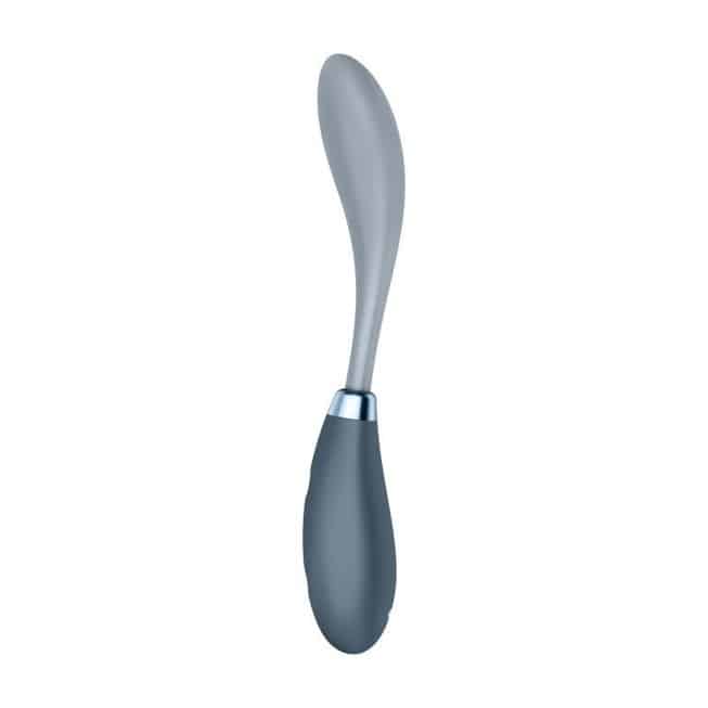 Vibrator Satisfyer G-Spot Flex xám uốn cong