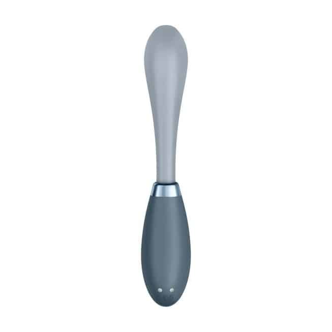 Vibrator Satisfyer G-Spot Flex xám uốn cong