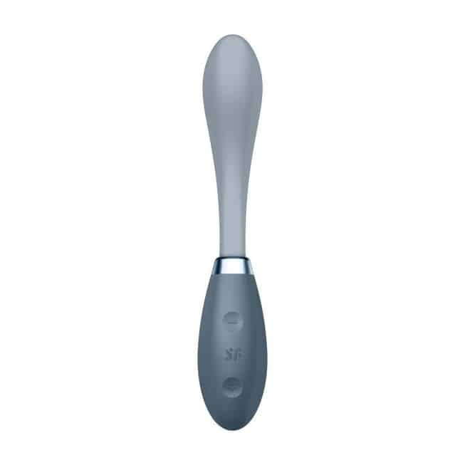 Vibrator Satisfyer G-Spot Flex xám uốn cong