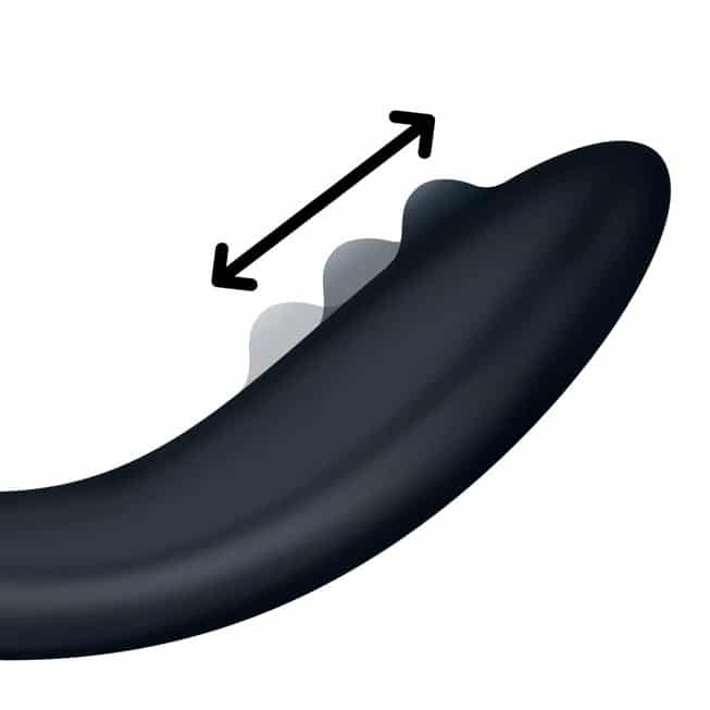 Satisfyer Rolling Explosion Rung Bi G-Spot Đen Đỉnh Cao