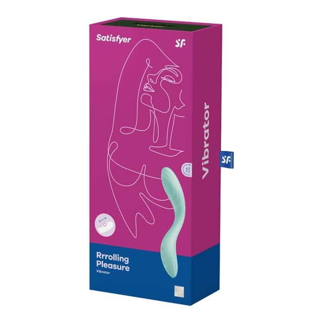 Satisfyer Rolling Pleasure G-Spot Bóng Lăn Xanh