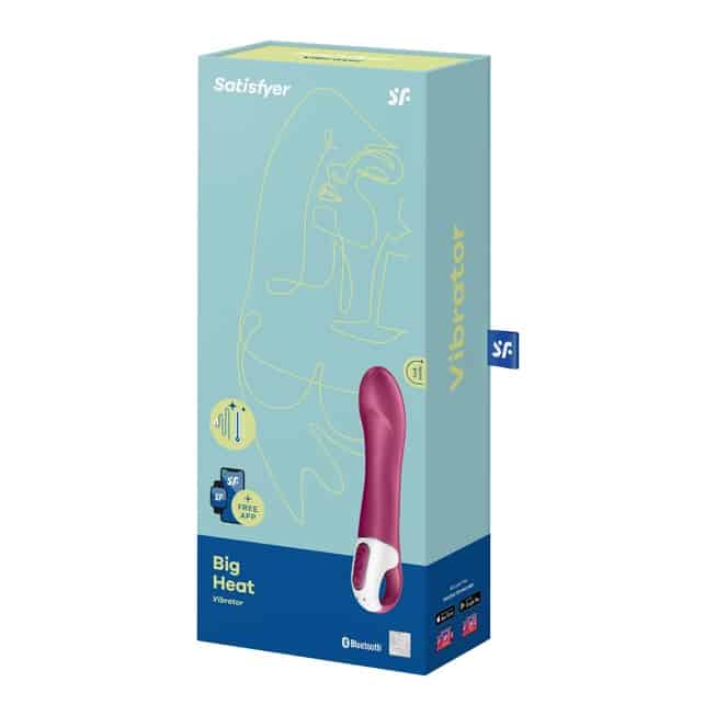 Satisfyer Big Heat G-Spot Nóng Rung App