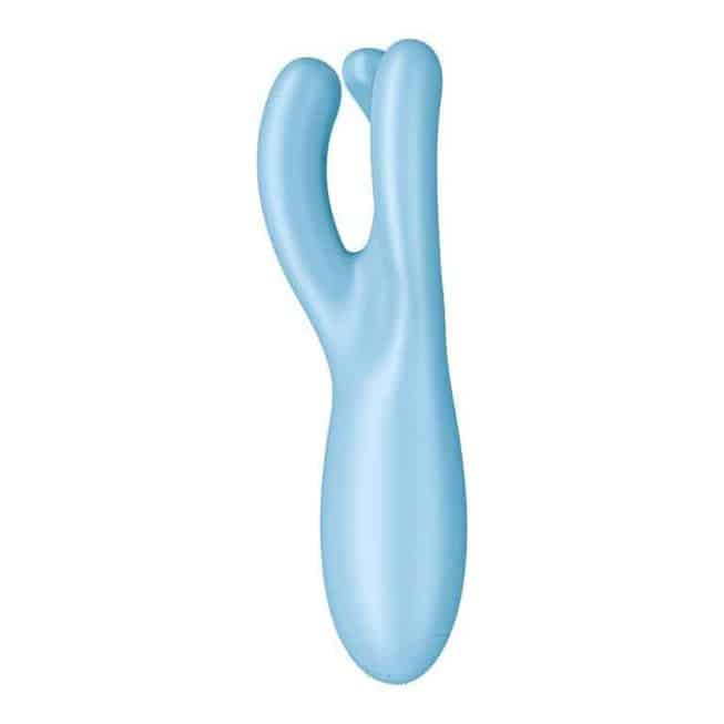 Satisfyer Threesome 4 Xanh Clit Vú App Siêu Sướng