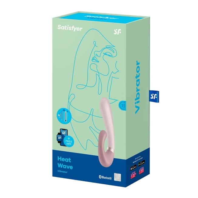 Satisfyer Heat Wave Thỏ Nóng Hồng Siêu Ấm