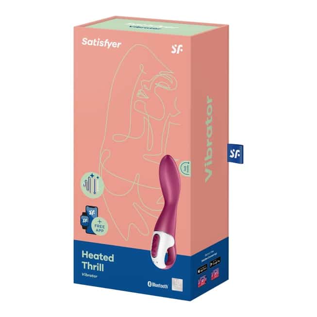 Satisfyer Heated Thrill G-Spot Berry Nóng Bỏng Đỉnh