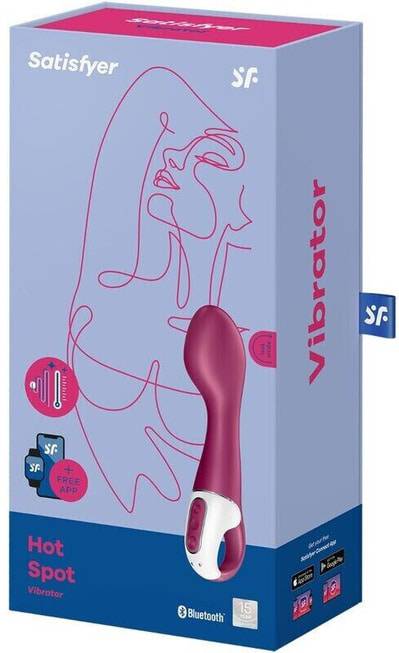 Satisfyer Hot Spot G-spot Đỏ Nóng App