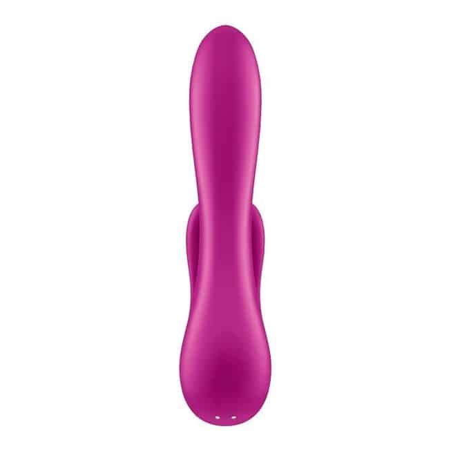 Satisfyer Double Flex Rabbit Tím Đôi Cánh Siêu Rung