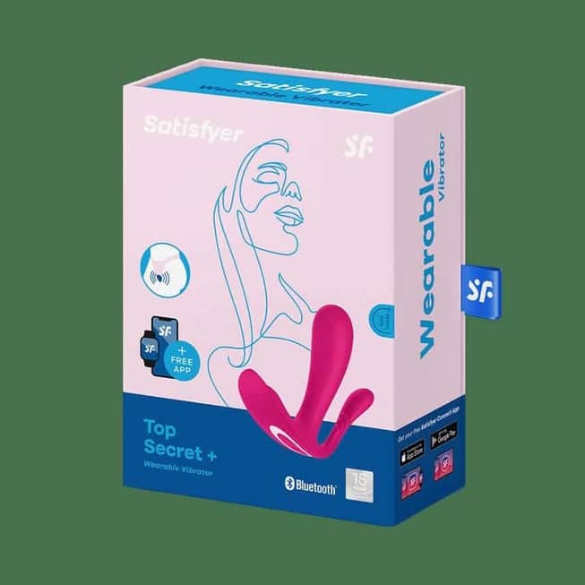 Satisfyer Top Secret+ Rung Mang Vaginal Anal