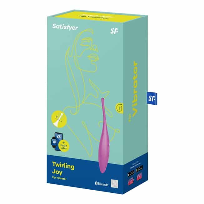 Satisfyer Twirling Joy Điểm G Fucsia Siêu Mạnh Mẽ