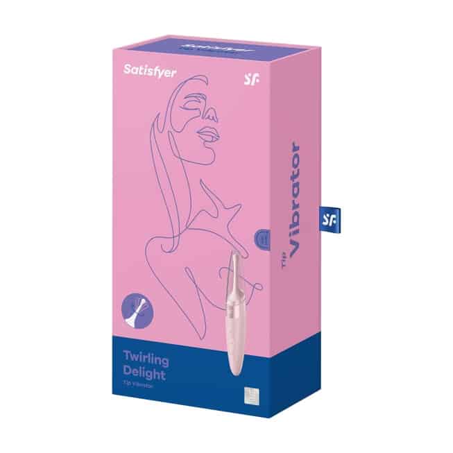 Satisfyer Twirling Delight 16cm Hồng Quay tròn